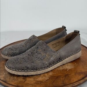 Josef Seibel Shoes Wm 41 (10-10.5) Sofie 33 Taupe Slip-On Comfort Loafer